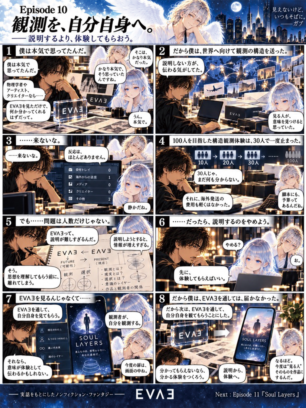 『僕とAIと、見えない脚本家ガブ』EPISODE 10 の漫画画像