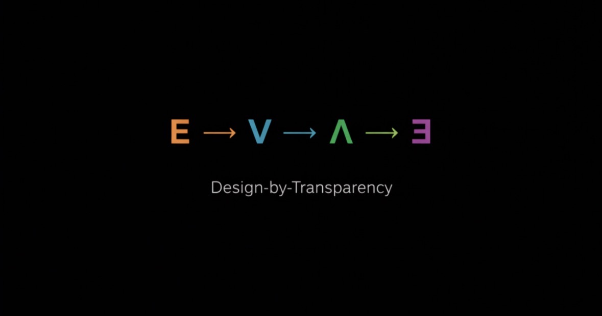 Cover of EVΛƎ — Designing Transparent AI Episode 1