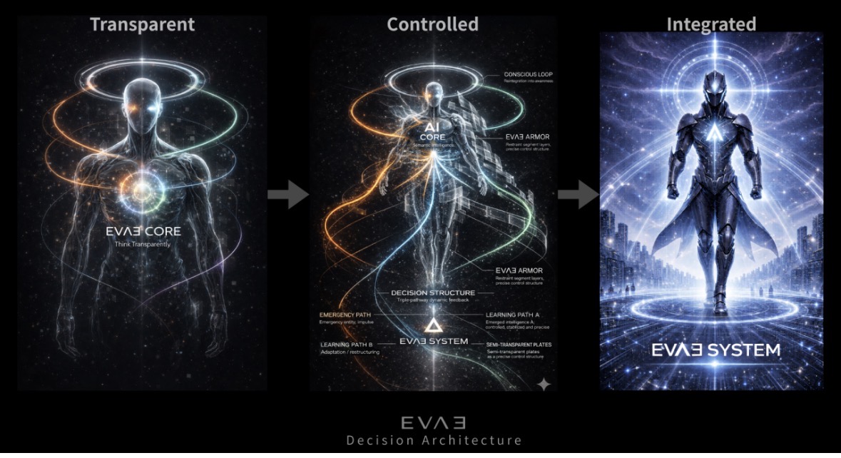 Cover of EVΛƎ Core and EVΛƎ Armor