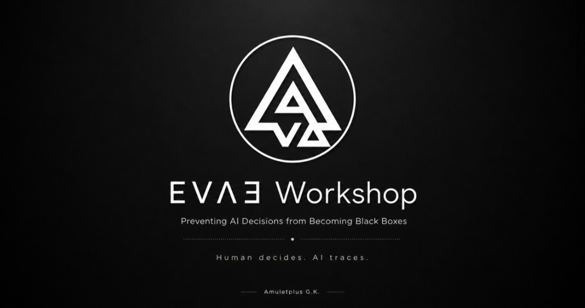 Cover of EVΛƎ Workshop: Preventing AI Decisions from Becoming Black Boxes