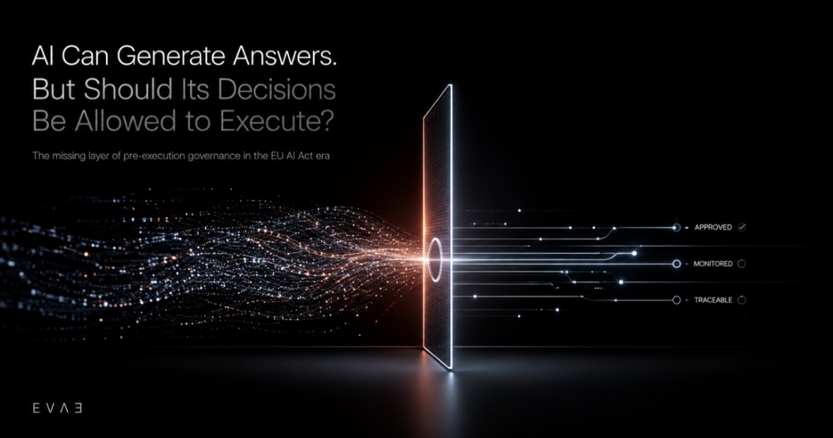 Cover of AI Can Generate Answers. But Should Its Decisions Be Allowed to Execute?