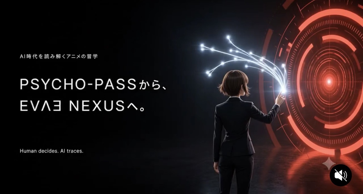 Cover of PSYCHO-PASSから、EVΛƎ NEXUSへ